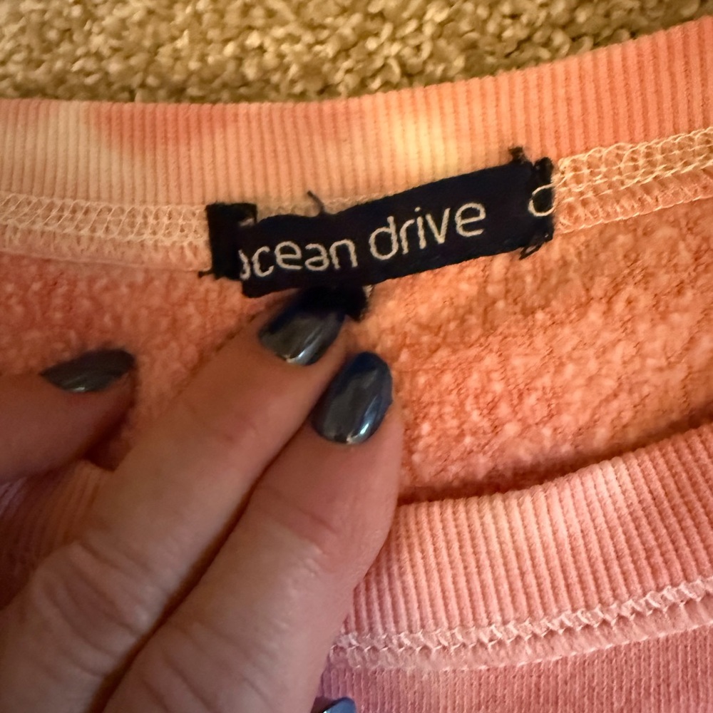 Ocean Drive Pink Tie-Dye Top - Picture 2 of 2